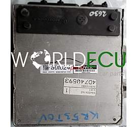 ECU ENGINE CONTROLLER ROVER 25 45 MG ZR 1.4 NNN100743 A0047 YM NNW004140 4161