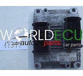 CENTRALINA DO MOTORE FIAT MAREA 2.0 BOSCH 0 261 206 341, 0261206341 00465517450 465517450, 1277356299