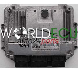 MOTORSTEUERGERÄT ECU STEUERGERAT FORD FOCUS C- MAX 1.6 TDCI BOSCH 0 281 012 488, 0281012488, 7M51-12A650-TA, 7M5112A650TA, 12A650TA, 1039S12377, 9DFA