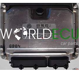 MOTORSTEUERGERÄT ECU STEUERGERAT SEAT IBIZA VW VOLKSWAGEN, BOSCH 0 261 206 959, 0261206959, 6K0 906 032 J, 6K0906032J