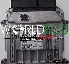 ECU ENGINE CONTROLLER HYUNDAI I20 1.2 16V, 9001040380KD, 39110-03256, 3911003256, GPB-B52DFS0-5000