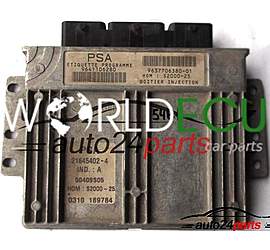 CENTRALINA DO MOTORE PEUGEOT 206 1.4 SAGEM 21645402-4, 9641106280, 9637706380-01
