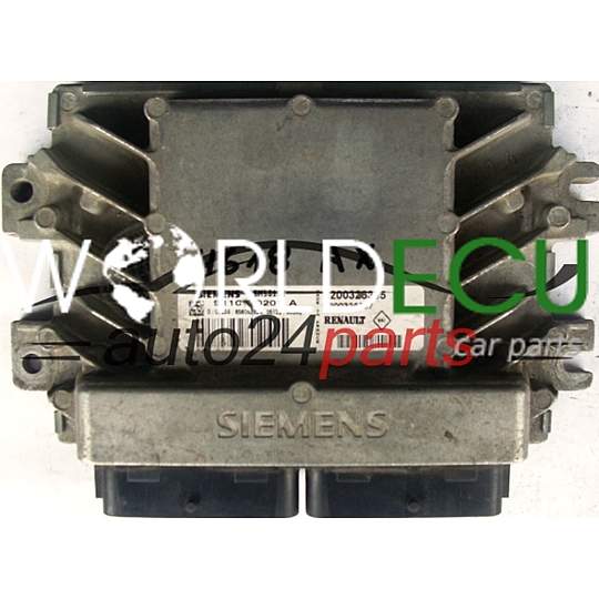 CALCULATEUR MOTEUR RENAULT CLIO 1.2 EMS3132 S110140201A, S110140201 A, 8200326395, 8200326387