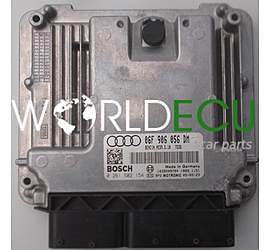 MOTORSTEUERGERÄT ECU STEUERGERÄT AUDI A3 2.0 FSI BOSCH 0 261 S02 154, 0261S02154, 06F 906 056 DM, 06F906056DM, MED9.5.10