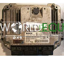 CENTRALINA MOTORE 0281012528 / 9664570280 / 9657699480 / EDC16C34