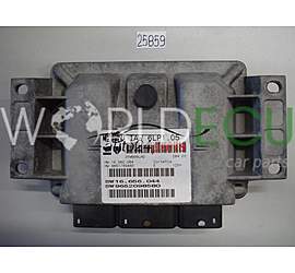 Unidad de control de motor CITROEN IAW6LP1.05 9652098580