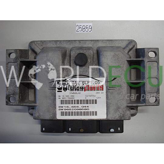 Centralita de motor UCE CITROEN IAW6LP1.05 9652098580