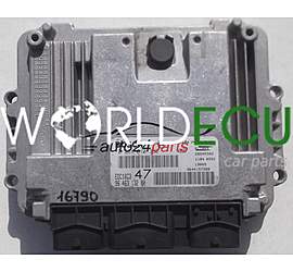 CALCULATEUR MOTEUR PEUGEOT 307 1.4 HDI BOSCH 0 281 010 390, 0281010390, 96 463 132 80, 9646313280, 9644157380, 28SA5502, EDC16C3 47