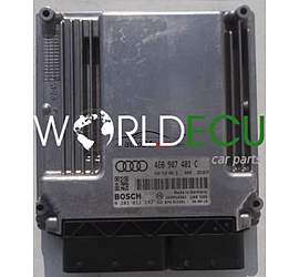 ECU ENGINE CONTROLLER AUDI A8 3.0 TDI BOSCH 0281012192, 0 281 012 192, 4E0907401C, 4E0 907 401 C, 4E0910401Q, 4E0 910 401 Q