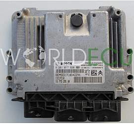CITROEN PEUGEOT 1.6 HDI BOSCH 0 281 017 920, 0281017920, 96 775 295 80, 9677529580, 9666729680