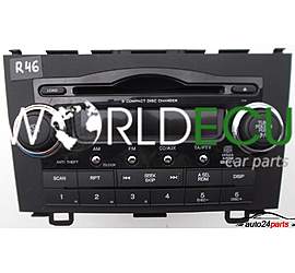RADIO CD MP3 WMA CHANGER HONDA 39100 SWA-G203 / 39100SWAG203 / CQ-EH8671G / CQEH8671G