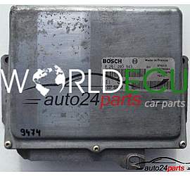 CENTRALINA MOTORE CITOREN SAXO, PEUGEOT 106 1.0, BOSCH 0 261 203 943, 0261203943, 96 237 926 80, 9623792680, MA3.1 54