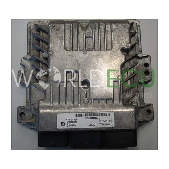 ECU Engine control unit FORD S180133128C, DV6112A650BFE