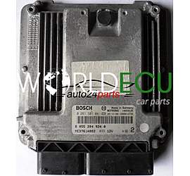ECU ENGINE CONTROLLER ALFA ROMEO 159 1.9 JTS BOSCH 0 261 S01 041, 0261S01041, 0 055 204 924 0, 00552049240, MED761A002, 1039S12735