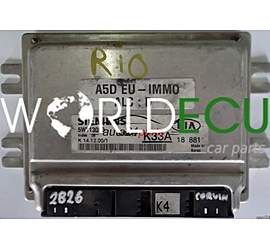 ECU ENGINE CONTROLLER KIA RIO 1.5 A5D SIEMENS 5WY1308D SIMK42 K33A 18 881