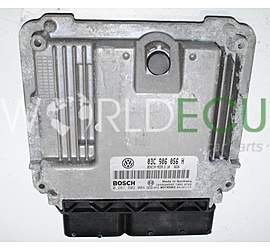 CENTRALINA MOTORE VW VOLKSWAGEN GOLF 1.4 FSI 03C 906 056 H, 03C906056H, BOSCH 0 261 S02 004, 0261S02004