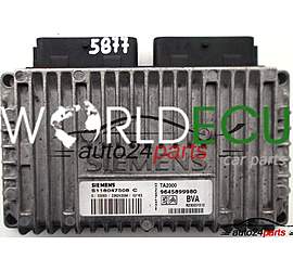 CENTRALINA CALCOLATORE SCATOLA DEL CAMBIO  CITROEN C5 2.0 S118047508 C, 9645899980