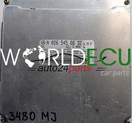 ECU ENGINE CONTROLLER MERCEDES W202 C280, W210 E320, W168 ML320 BOSCH 0261206300, 0 261 206 300, A0265456632, A 026 545 66 32, 0265456632