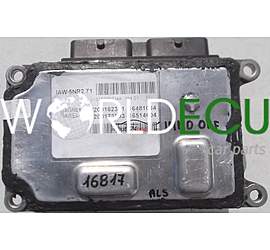 CALCULATEUR MOTEUR RENAULT TWINGO CLIO 1.2 MAGNETI MARELLI IAW 5NR2.T1, IAW5NR2T1, 8200162381, 16481034, 8200173893, 16514604