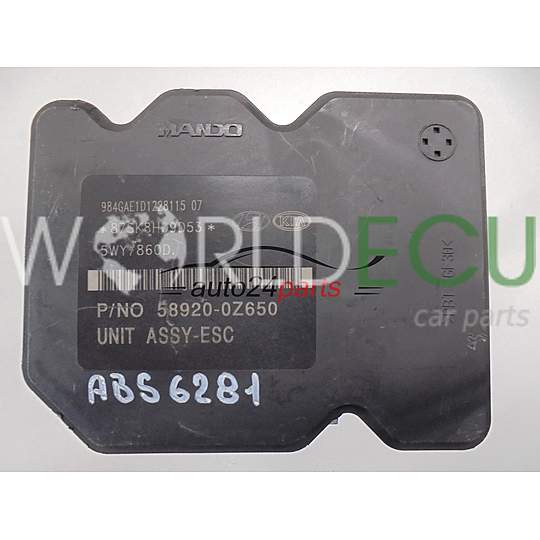 BOMBA DE ABS HYUNDAI KIA 58920-0Z650 589200Z650 BH60139810 5WY7860D