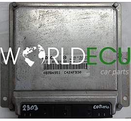 MOTORSTEUERGERÄT ECU STEUERGERAT ALFA ROMEO 145 146 1.9 JTD BOSCH 0 281 001 936, 0281001936, 46784951, C424F930, 28SA4499