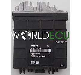 CENTRALINA MOTORE VOLKSWAGEN GOLF VENTO BOSCH 0 261 203 316, 0261203316, 1H0 907 311 K, 1H0907311K