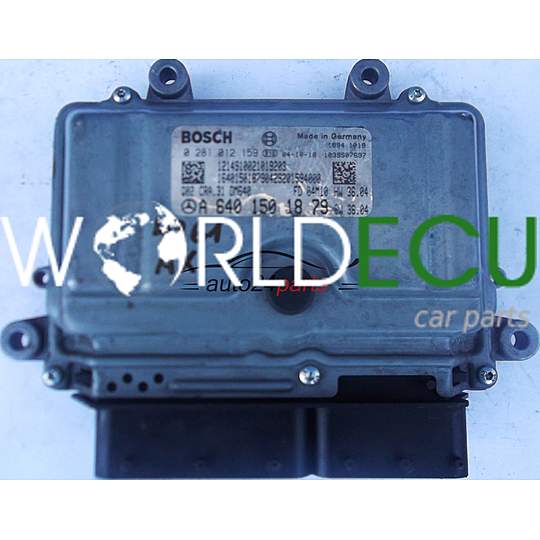 ECU ENGINE CONTROLLER MERCEDES A6401501879, 6401501879, A 640 150 18 79 BOSCH 0261012159, 0 261 012 159