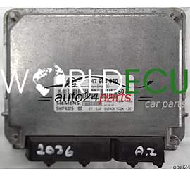 CENTRALINA DO MOTORE SKODA FELICJA 1.3 047906030N, 047 906 030 N, SIEMENS 5WP4326 02, BENZIN SIMOS 23D