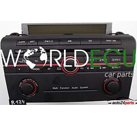 RADIO CD MULTI FUNCION AUDIO SYSTEM MAZDA 3 BP4L 66 950 A / BP4L66950A / 14789910 / 04C1B79397