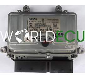 ECU ENGINE CONTROLLER MERCEDES A6401509279, 6401509279, A 640 150 92 79 BOSCH 0281013539, 0 281 013 539