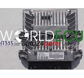 ECU ENGINE CONTROLLER CITROEN C5 2.0 HDI SIEMENS VDO 5WS40388C-T, 5WS40388CT, SW 9663885680, HW 9661642180 SID803A