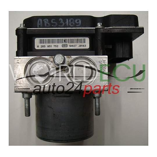 ABS POMPA CENTRALINA OPEL CORSA D 13350598, 0265251864, 0265951752