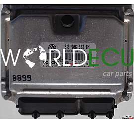 CENTRALINA MOTORE VW VOLKSWAGEN POLO, LUPO 1.0, BOSCH 0 261 206 747, 0261206747, 030 906 032 BH, 030906032BH, ME7.5.10