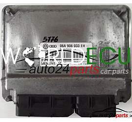 MOTORSTEUERGERÄT ECU STEUERGERAT AUDI A3 1.6 BSE SIEMENS 5WP40230 01, 06A 906 033 EH, 06A906033EH