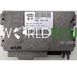 CENTRALINA DO MOTORE FIAT 500 CINQUECENTO 1.1 MAGNETI MARELLI IAW 16F.ER, IAW16FER, 46524181, 61602.110.00 E, 6160211000 E