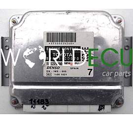 ECU ENGINE CONTROLLER TOYOTA YARIS 1.3, DENSO 89661-0D070, 896610D070, MB275000-3424, MB2750003424, 2SZ-FE, 2SZFE