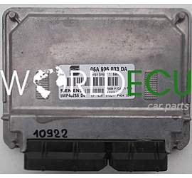 MOTORSTEUERGERÄT ECU STEUERGERÄT VOLKSWAGEN SEAT ALTEA SIEMENS 5WP40286 04, 5WP4028604, 06A 906 033 DA, 06A906033DA, SIMOS 7.1