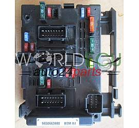 CENTRALINA-MODULO-COMFORT BSM CITROEN PEUGEOT 9650663980, BSM B4