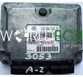 MOTORSTEUERGERÄT ECU STEUERGERAT SEAT TOLEDO 1.6 036906034DS, IAW4MV.DS, IAW4MVDS