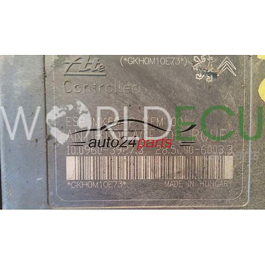 BOMBA DE ABS CITROEN PEUGEOT 9676244380, 10.0206-0427.4, 10020604274, 10.0960-3927.3, 10096039273