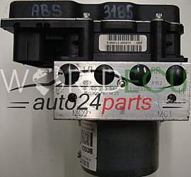 ABS-PUMP-MODULE FIAT 500 51953230, 0265252548, 0265952170