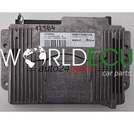 CALCULATEUR MOTEUR RENAULT MEGANE 1.6 S115300120 B, S115300120B, HOM7700860319, 7700860319