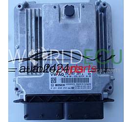 Centralina do motore AUDI A4 2.0 TDI BOSCH 0 281 030 258, 0281030258, 04L 907 309 L, 04L907309L, EDC17C74 - PLUG&PLAY
