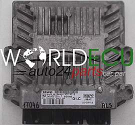 CALCULATEUR MOTEUR VOLVO V50 S40 2.0D SIEMENS 5WS40212G-T, 5WS40212GT, FoMoCo D1.C, SID 803