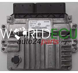 CENTRALINA MOTORE SSANGYONG 2.0 XDI DELPHI 28283968, 671 540 00 32, 6715400032, DCM3.7AP