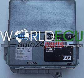 CENTRALINA MOTORE OPEL OMEGA 2.5 TD U25TD 90 492 710 ZQ, 90492710 ZQ, BOSCH 0281001214, 0 281 001 214