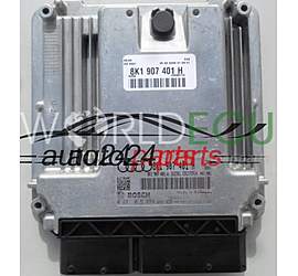Motorsteuergerät ECU Steuergerät AUDI VW 2.7 TDI BOSCH 0 281 015 894, 0281015894, 8K1 907 401 H, 8K1907401H, EDC17CP14 - PLUG&PLAY