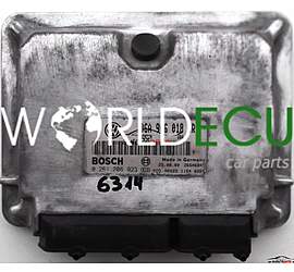 CENTRALINA MOTORE VW VOLKSWAGEN SKODA 2.0 BOSCH 0 261 206 923, 0261206923, 06A 906 018 GR, 06A906018GR