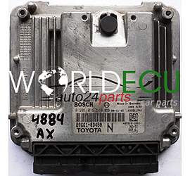 ECU ENGINE CONTROLLER TOYOTA YARIS 1.4 D-4D BOSCH 0281012516, 0 281 012 516, 896610D480, 89661-0D480 N