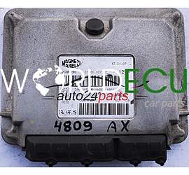 CENTRALINA DO MOTORE  FIAT SEICENTO 600 1.1 51793106, IAW4AFM9, IAW4AF.M9, IAW 4AF.M9/HW204/1922-27L, 6160062707, 61600.627.07